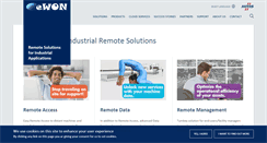 Desktop Screenshot of ewon.biz
